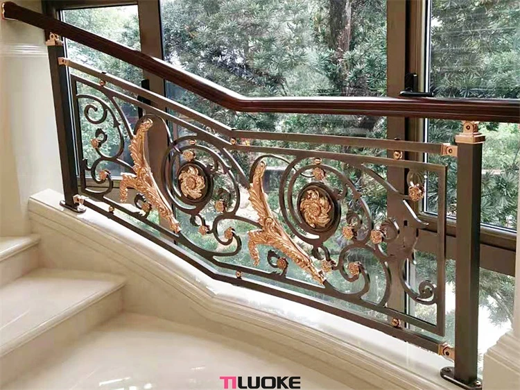Ringhiera decorativa per scale